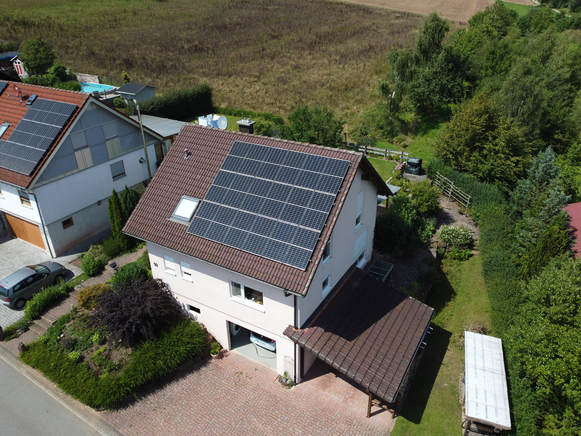 Prior Solar Referenz - Photovoltaik Dach