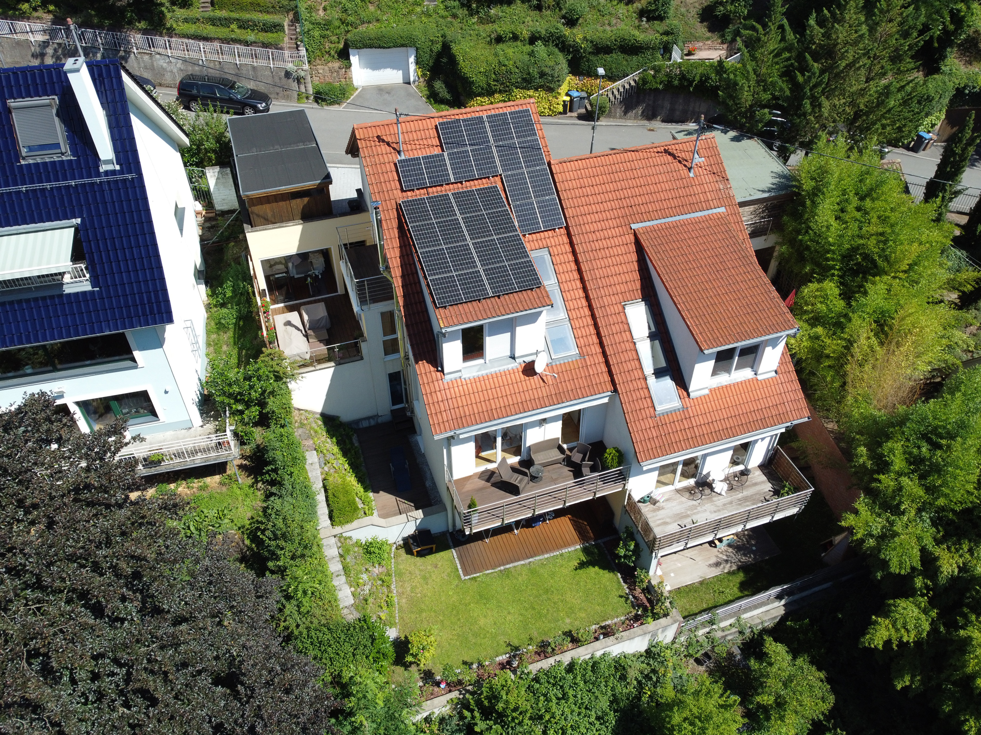 Prior Solar Referenz - Photovoltaik am Dach
